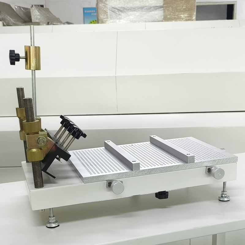 Easy Operartion SMT Manual Solder Paste Printing Table for SMT Production Line