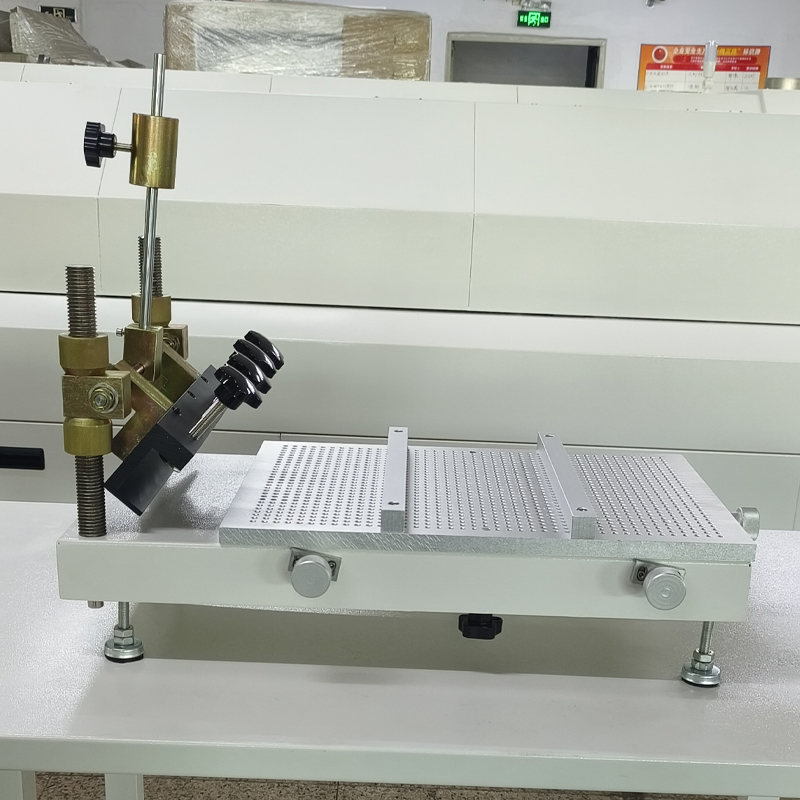 Easy Operartion SMT Manual Solder Paste Printing Table for SMT Production Line