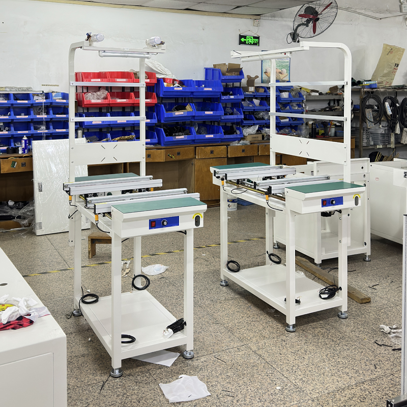 Double Rail Conveyor with Lamp Holder