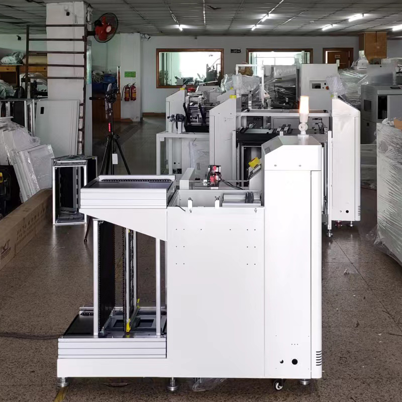 L-Shaped Automatic Loader Machine with Magazine
